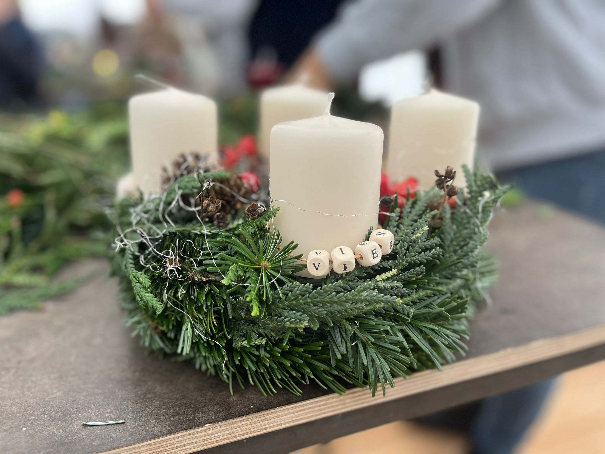 ADVENTKRANZ BINDEN - Unser kreativer Workshop in der Vorweihnachtszeit (Nachmittagstermin)