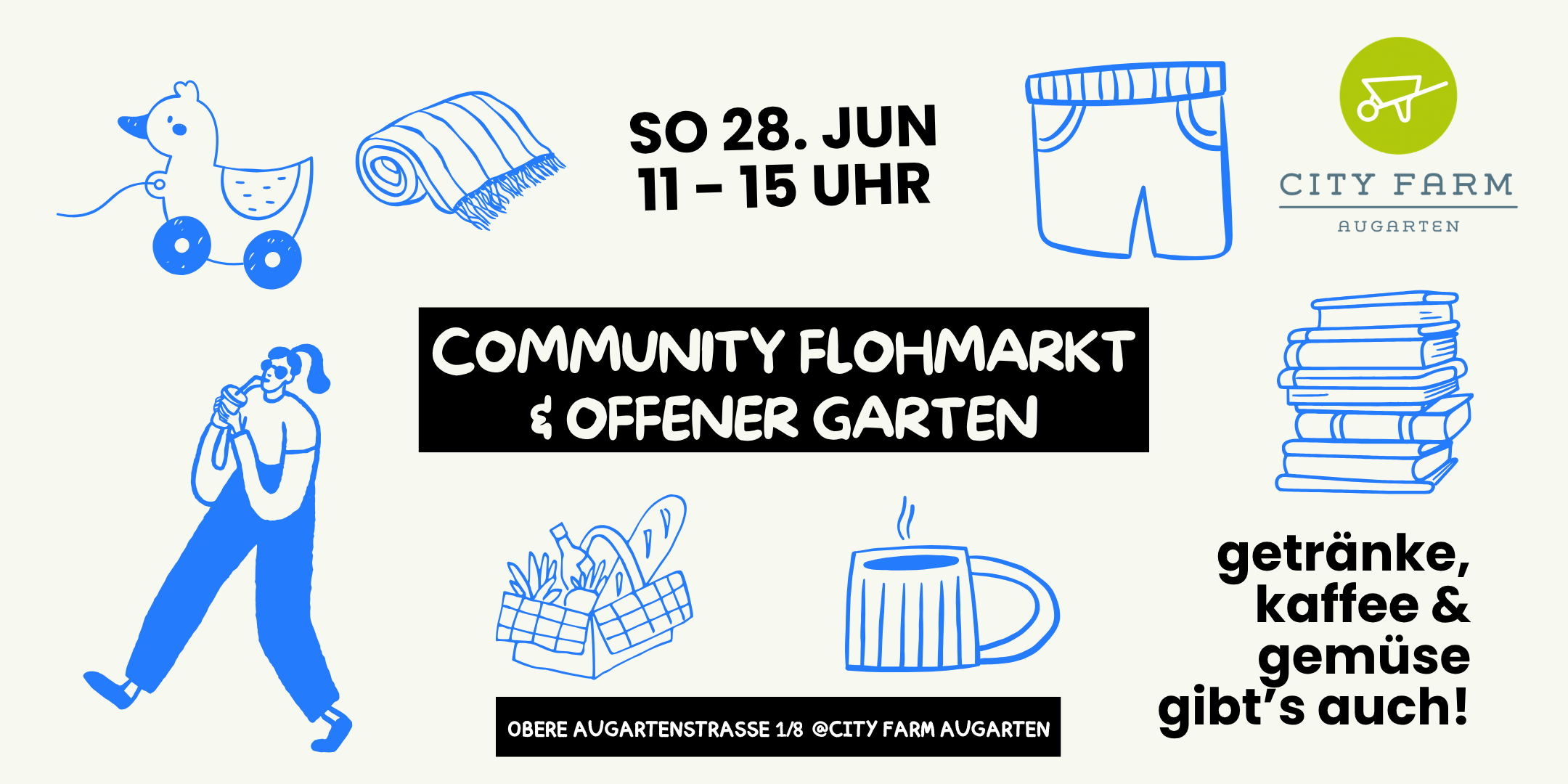 ABGESAGT wg. Hitzewarnung !! Community Flohmarkt & Offener Garten
